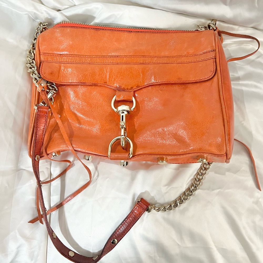 Rebecca Minkoff
Women's Orange large Mac Cross Body Bag Orangina